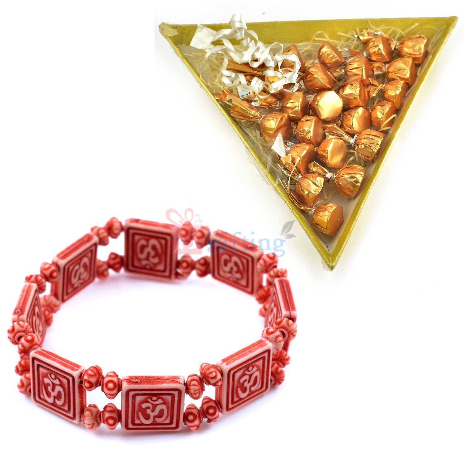 Om Bracelet with Tri Chocolate Pack