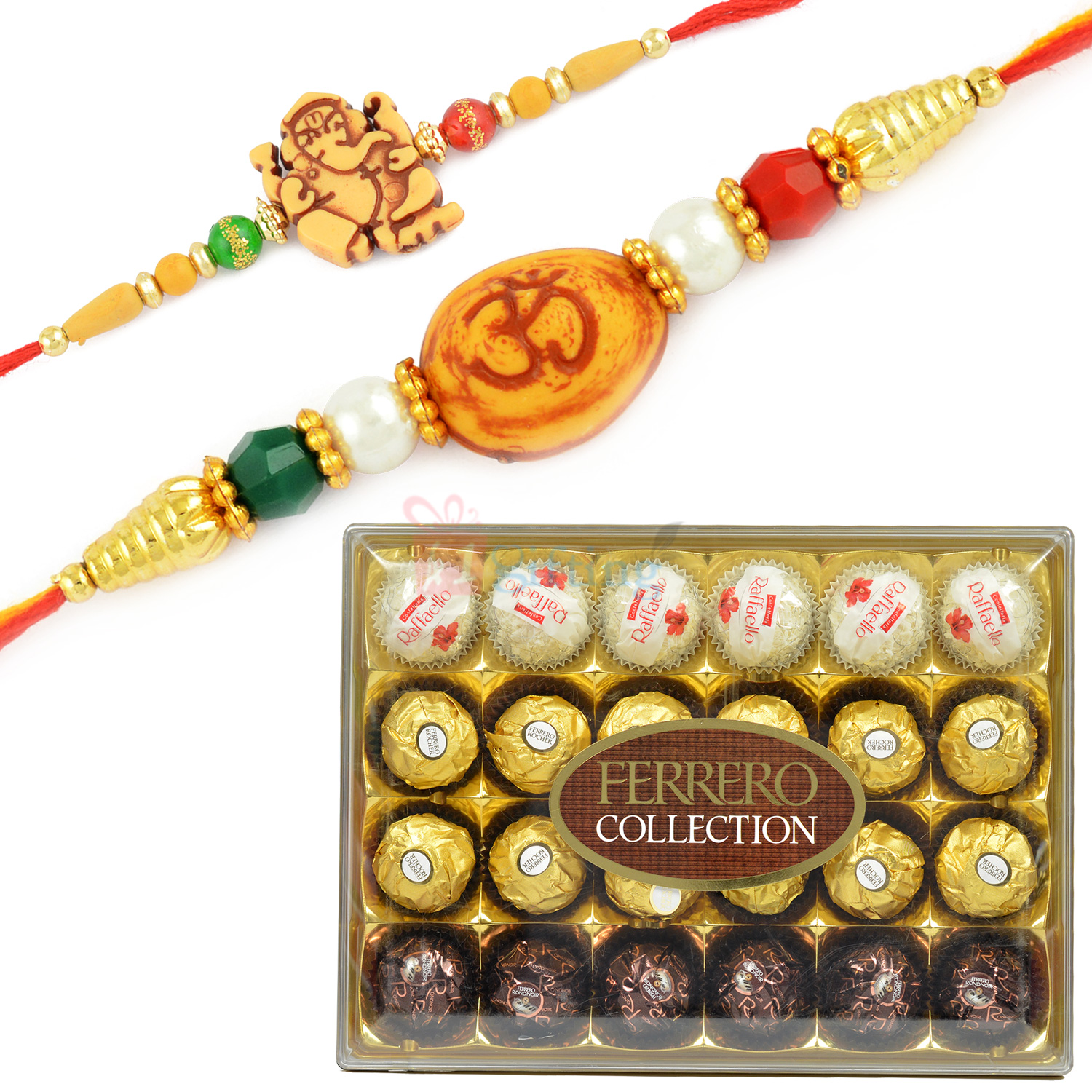 Ferrero Collection 24 Pcs with 2 Divine Rakhis