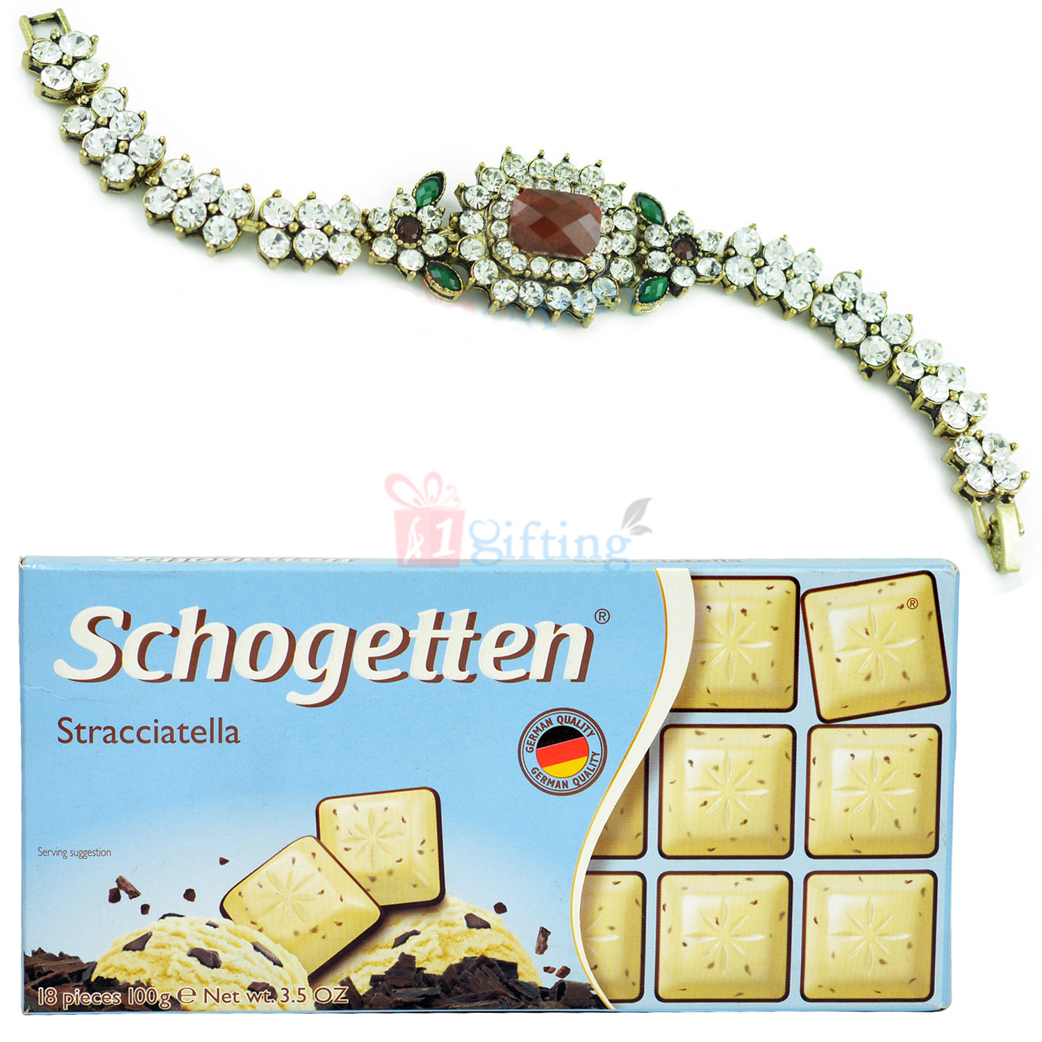 Awesome Jewel Bracelet with Schogetten Hamper