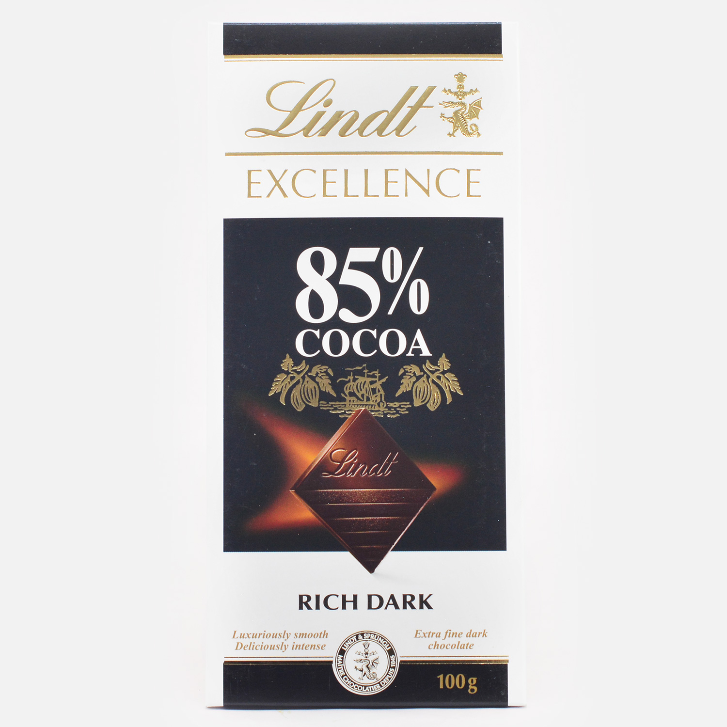 Rich Dark 85% Cocoa Chocolate by Lindt