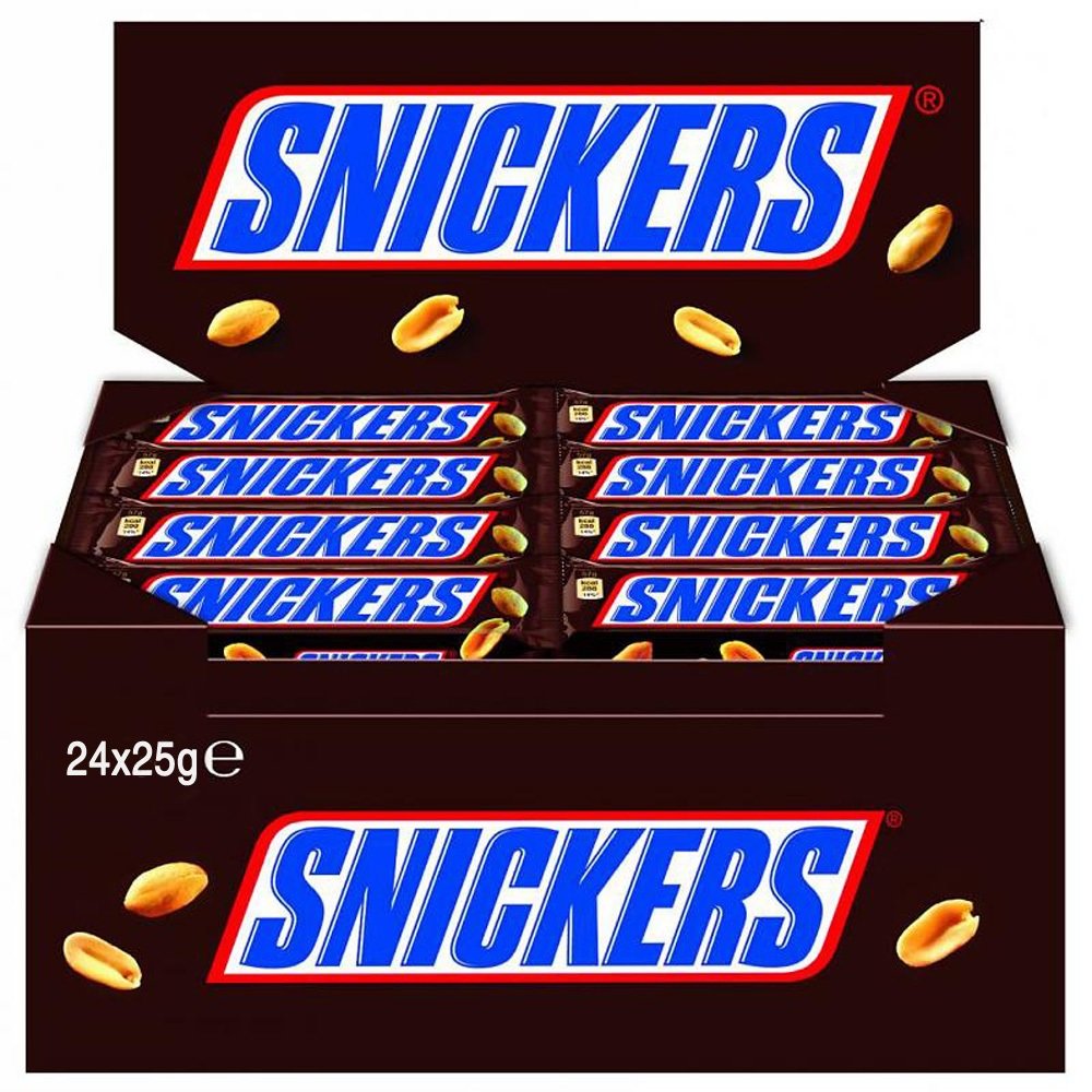 Snickers Chocolate Box 24 pcs