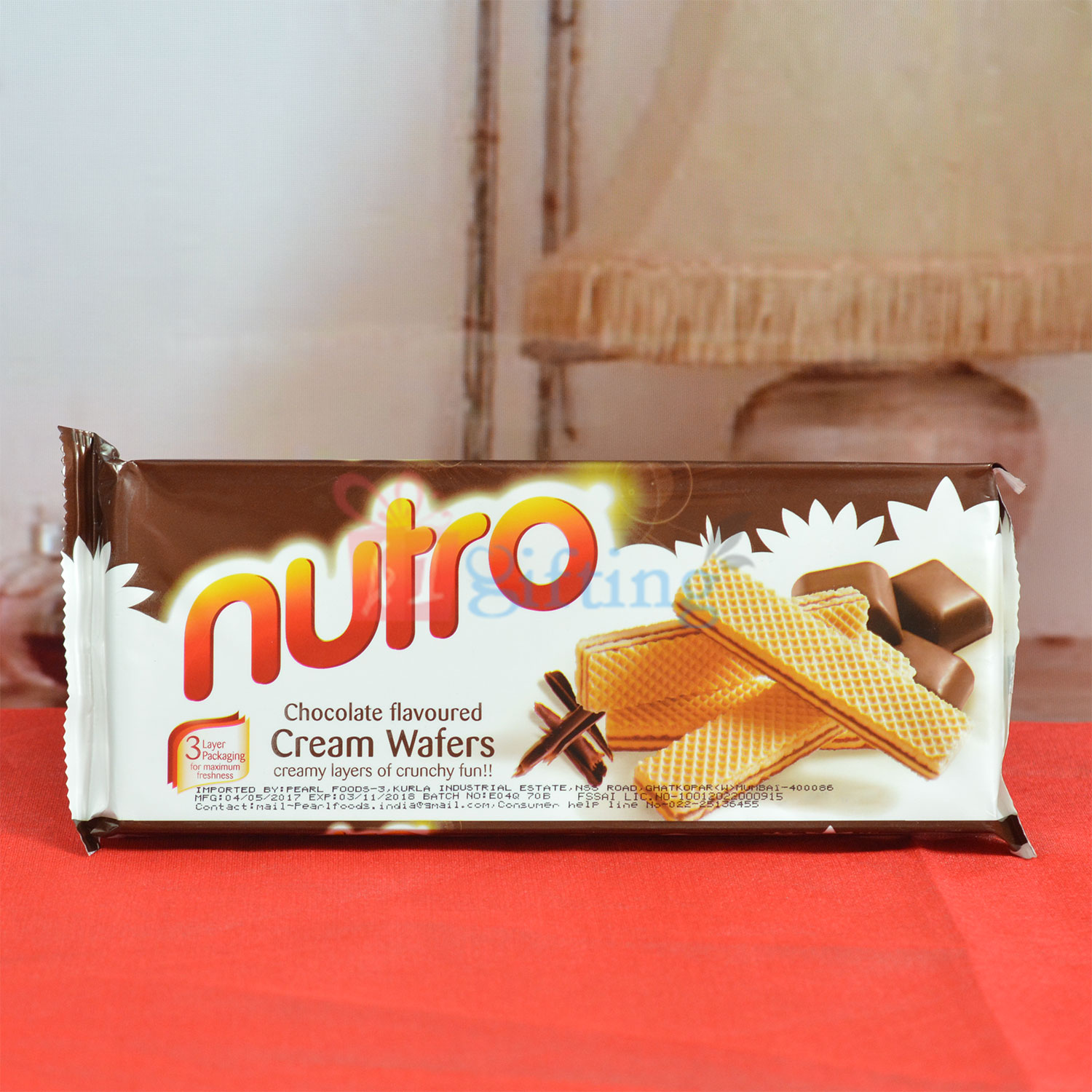 Nutro Cream Wafers Chocolate Flovoured