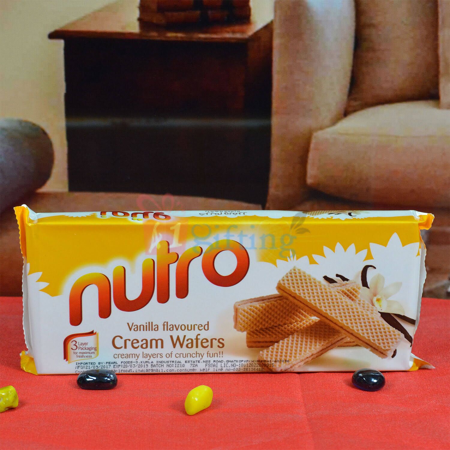 Nutro Cream Wafers Vanilla Flovoured