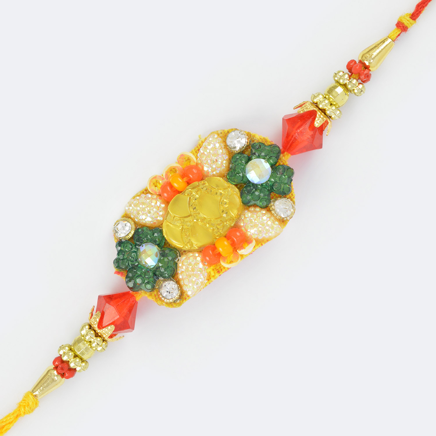 Unconditional Love of Siblings- Colorful Fancy Rakhi for Brother