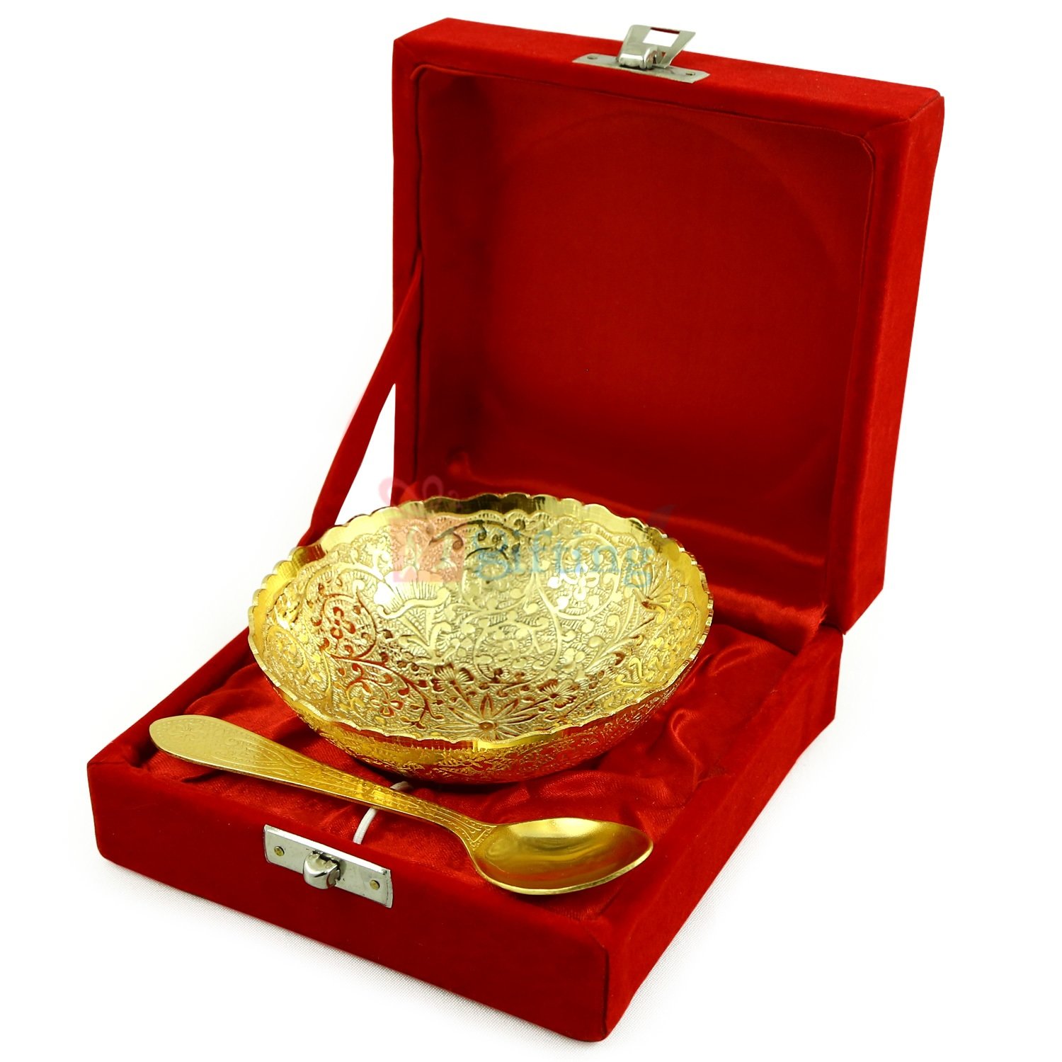 One Royal Bowl 4 Inch Designer Golden Plated