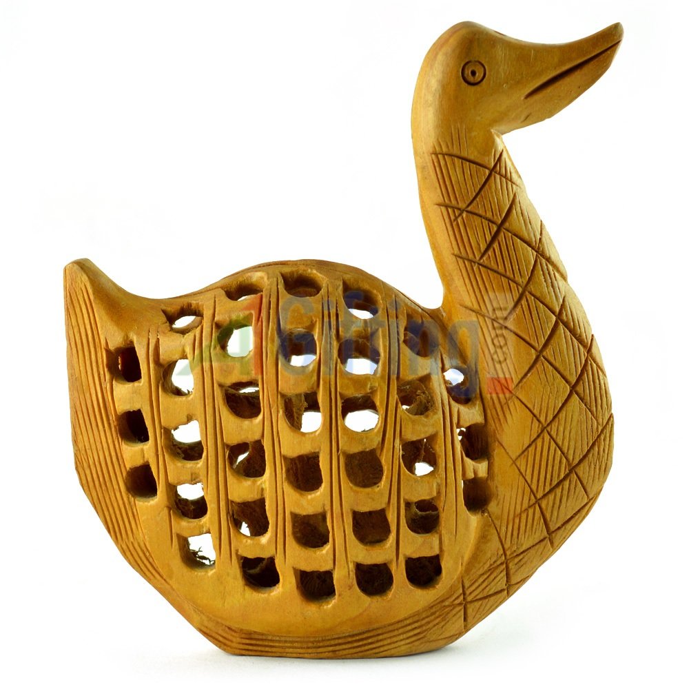 Latticed-Jalidar Duck Handicraft Gift Item