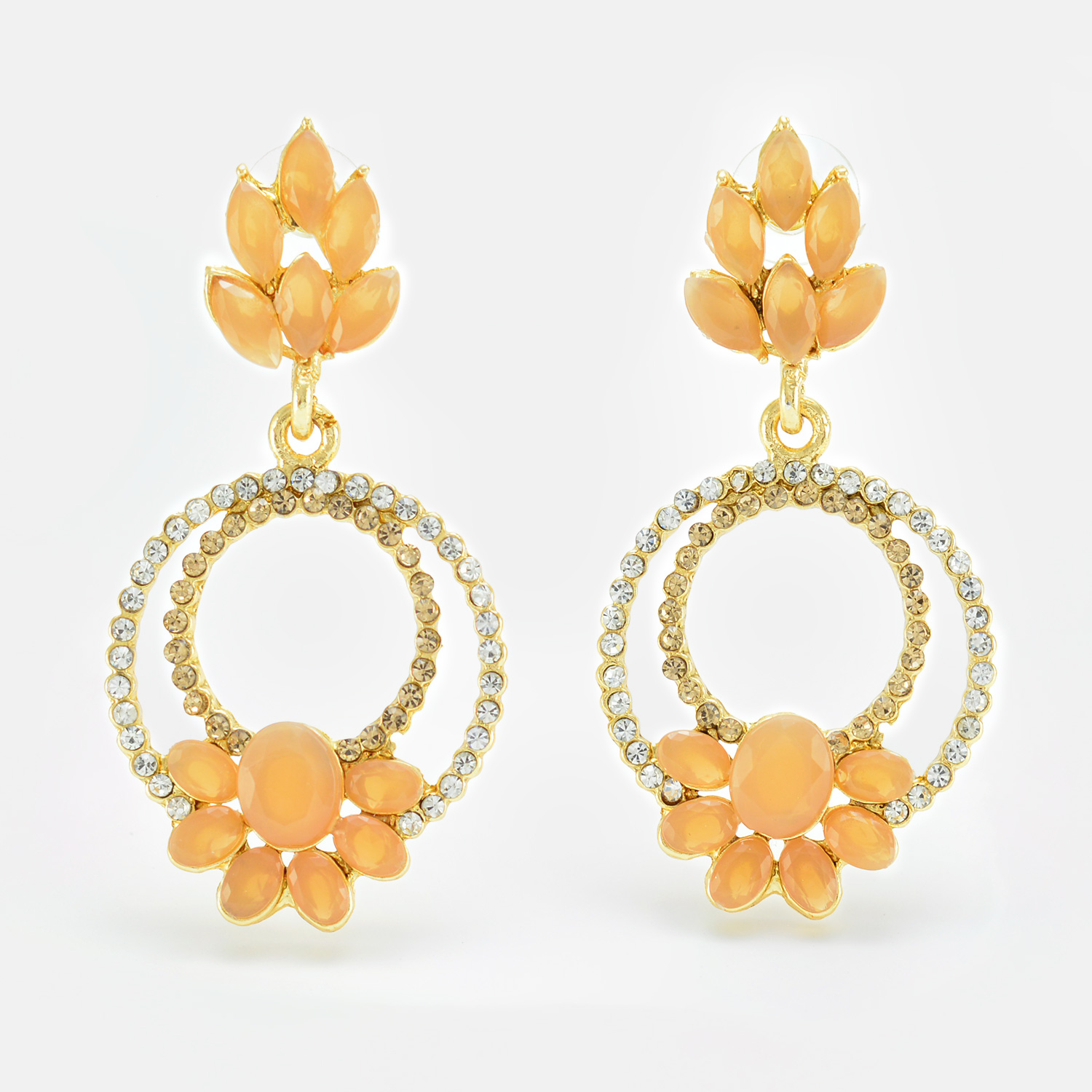 Amazing Designer Diamond Earrings Set