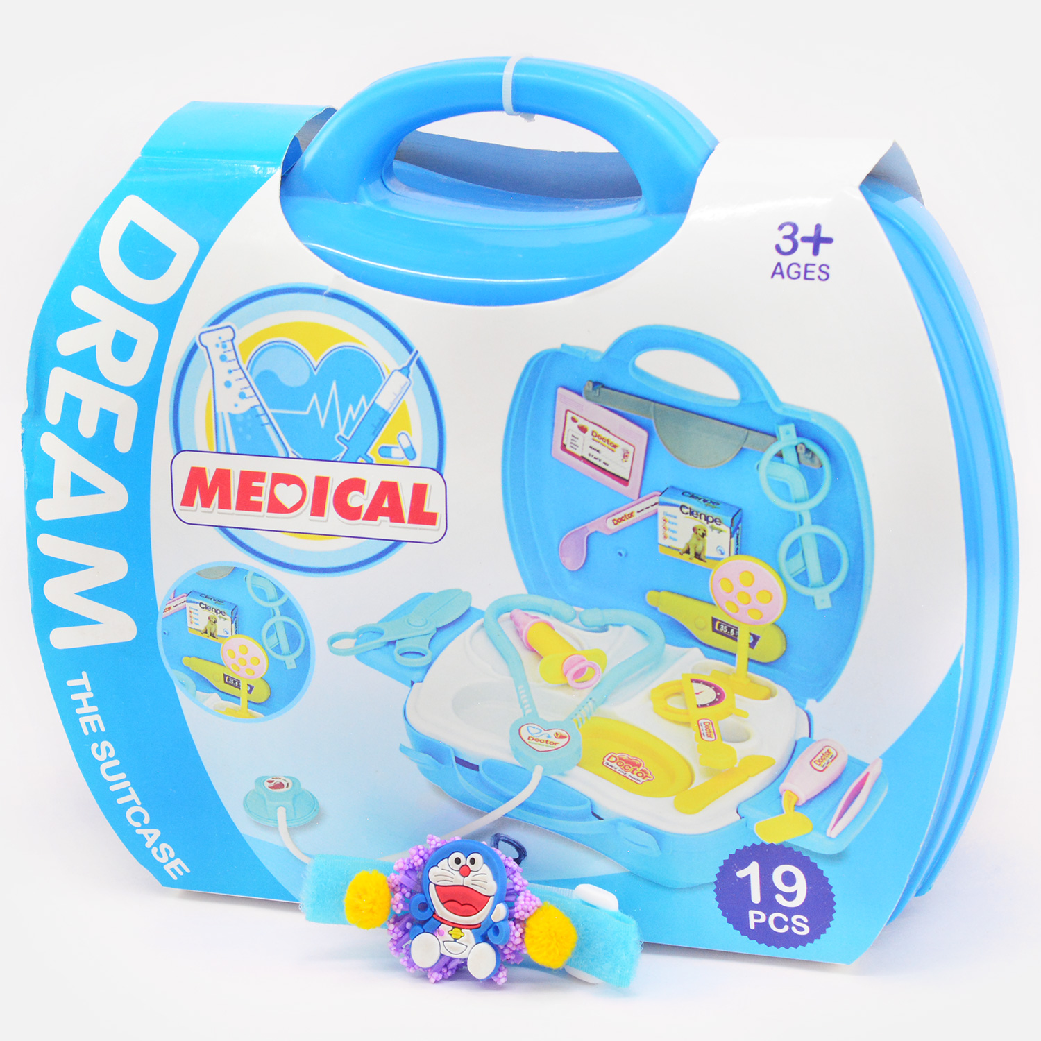 Magnificent Doraemon Kids Rakhi with Medical Suitbox for Kids