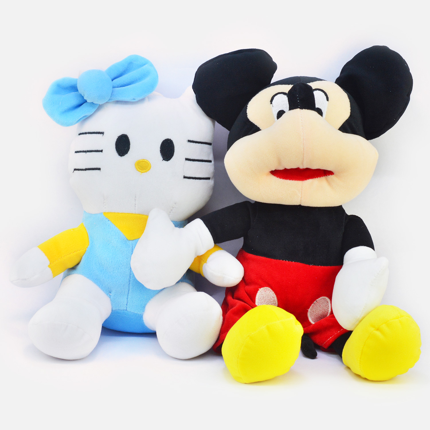 Fabulous Mickey Mouse with Kitty Doll Soft Teddy