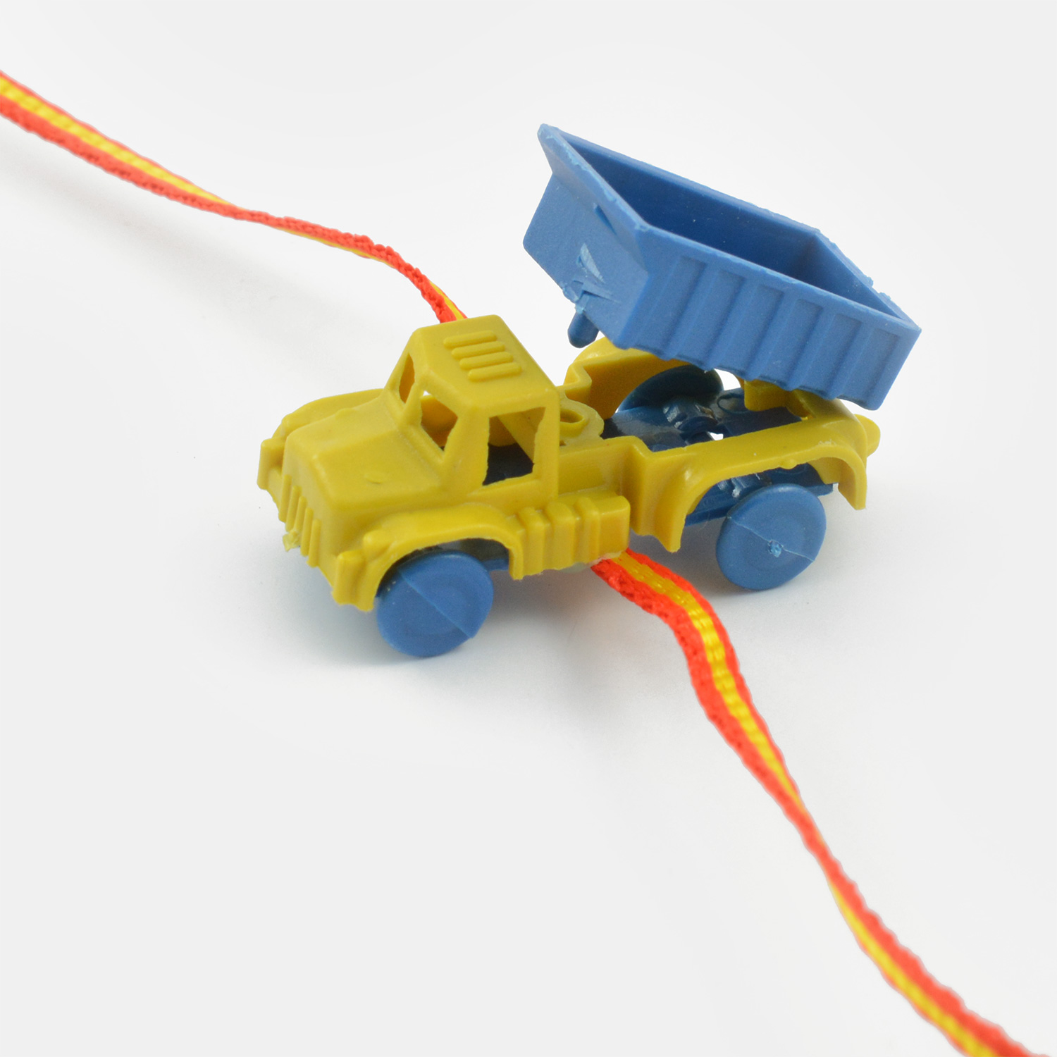 Mini Blue and Yellow Color Truck Kids Rakhi