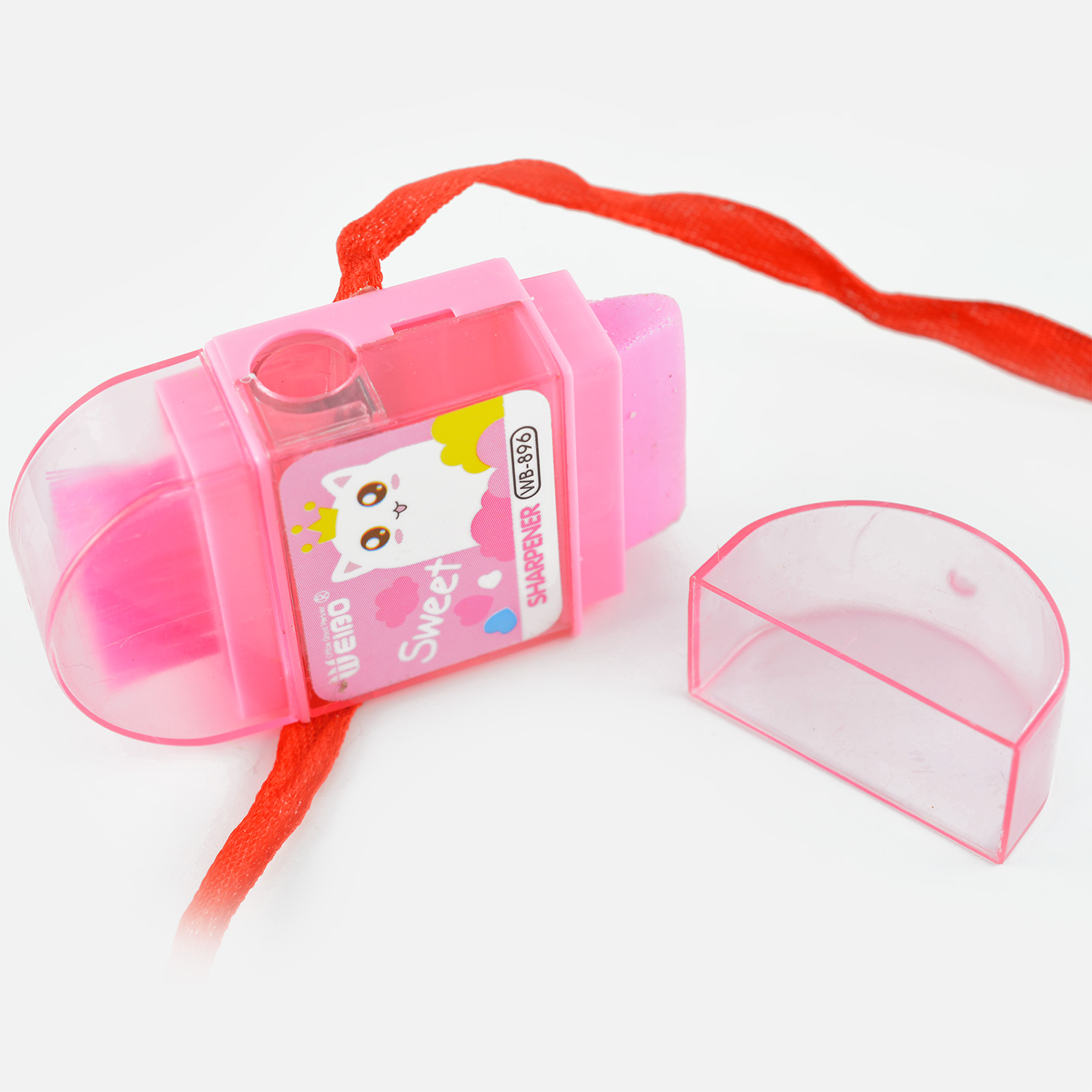 Weibo Sweet Sharpener Pink Rakhi for Kids