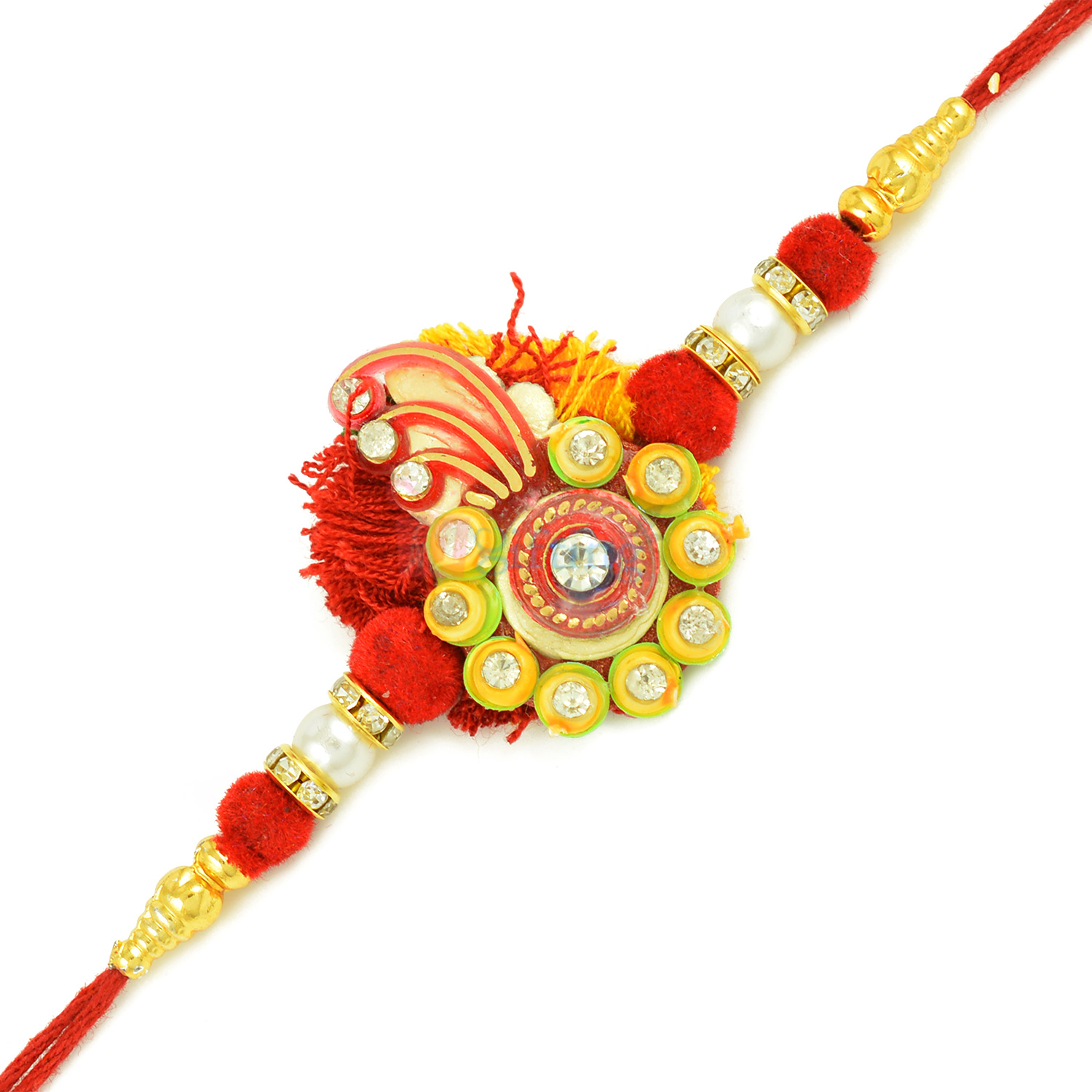 Traditional Designed Exclusive Mauli Rakhi for Brother