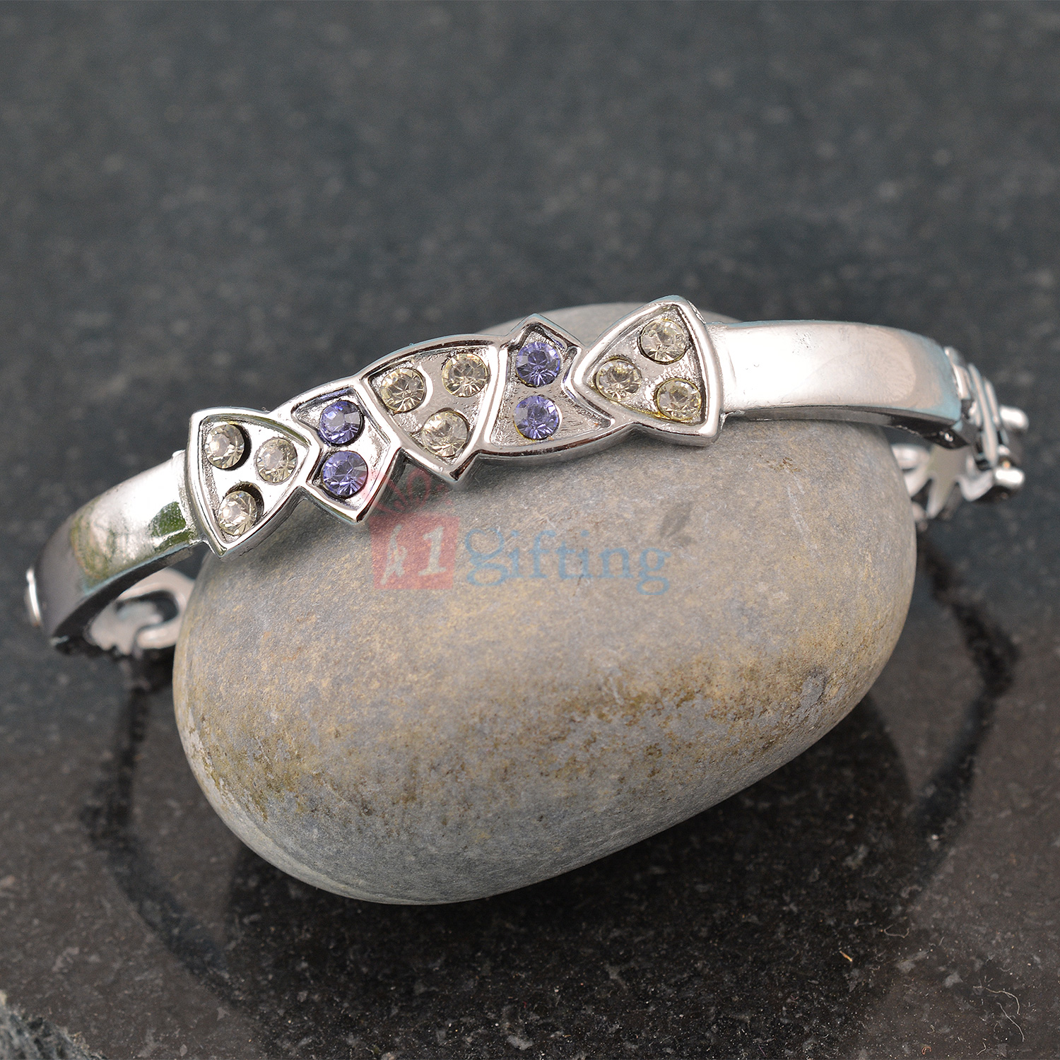 Silver Plated Charming Ethnic Look Bracelet