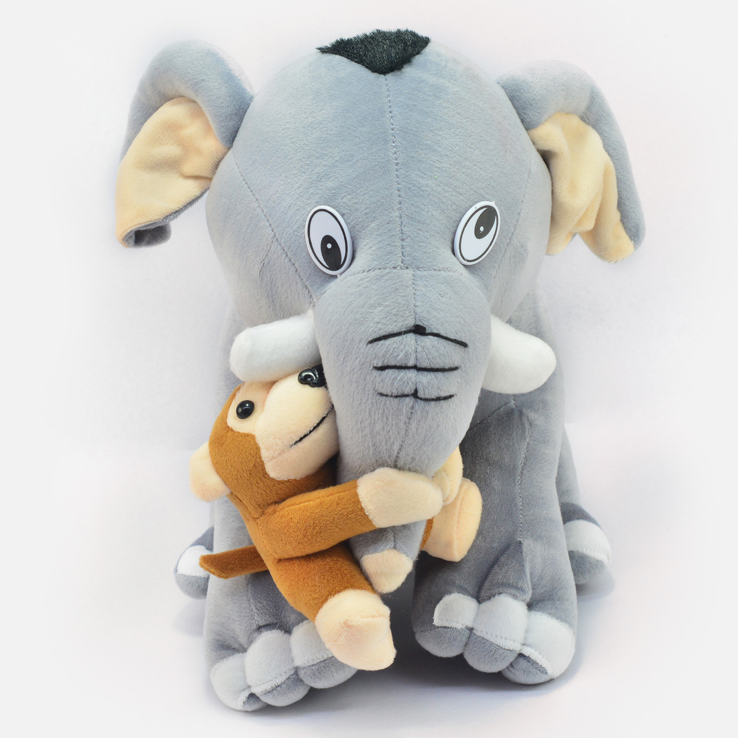 Elephant And Monkey Best Friends Soft Toys for Kids