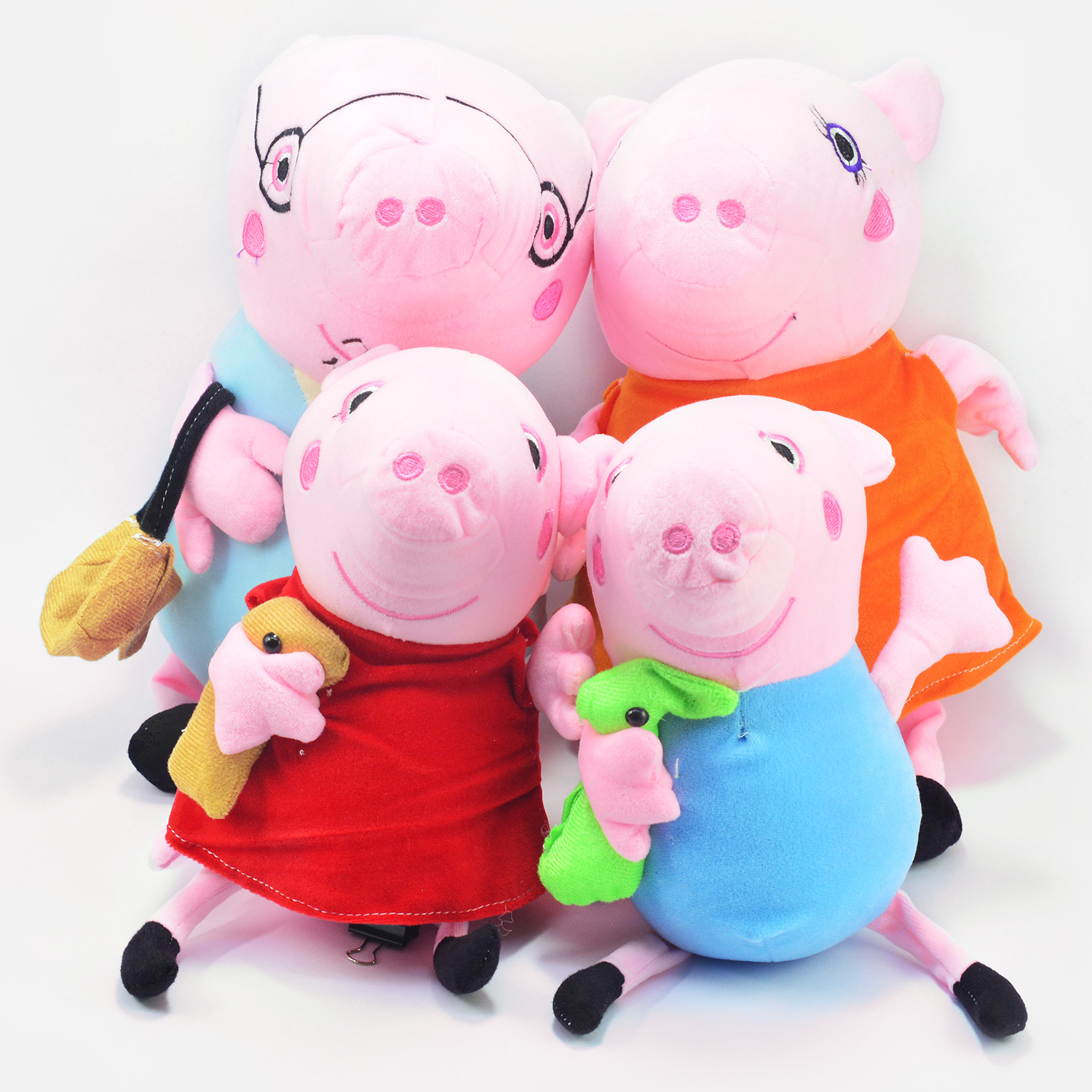 Pig Family Cartoon Characters Soft Toys for Kids