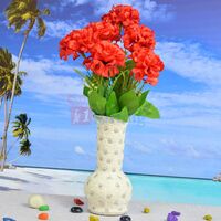 Decorative Flower Pot with Beautiful Flowers