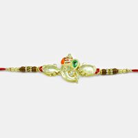 Amazing Ganesha Rakhi with Small Musika