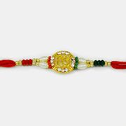 Diamond Studded Onkar Sikh Rakhi 