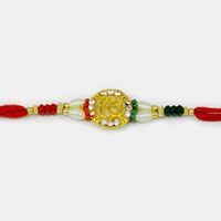 Diamond Studded Onkar Sikh Rakhi 