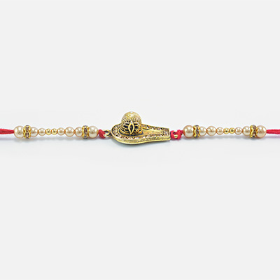 Amazingly Crafted Awesome Looking Lord Shiva Special Shivling Rakhi