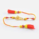 Colorful Attractive Looking Lord Shiva Symbol Emerged Shivling Rakhi