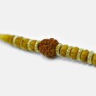 Sandalwood Beads Types Awesome Looking Liner Rudraksha Rakhi for Brother