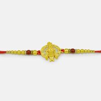 Shri Krishna Special Unique Design Beads Auspicious Rakhi for Brother