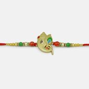Newly Design Attractive Looking Lord Ganesha Auspicious Rakhi for Brother