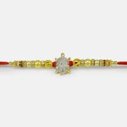 Auspicious Good Luck Tortoise Special Beaded Amazing Rakhi for Brother