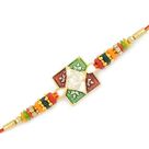 Beautiful Om Meenakari Holy Rakhi