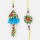 Tilak Kundan Rakhis for Bhaiya Bhabhi