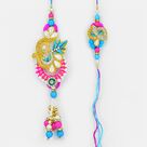 Zest of Jaipur- Kangan Style Lumba and Rakhi for Brother Combo