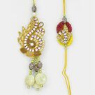 Emotions of Sisterhood Bhai Bhabhi Rakhi Combo