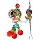 Exclusive Kundan Peacock Diamond Rakhi for Bhaiya Bhabhi