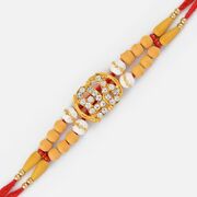 New Studded Diamond Onkar Sikh Rakhi