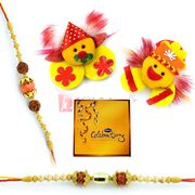 Cadbury Big Celebrations Chocolate Pack With 2 Rakhi For Kids and 2 Rakhi for Brother