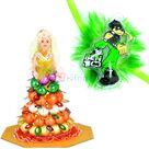 Chocolate Barbie Doll with Ben10 Rakhi for Kids