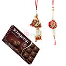 Amazing Pair Rakhi with Chocolate Gift
