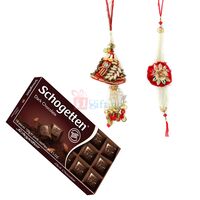 Amazing Pair Rakhi with Chocolate Gift
