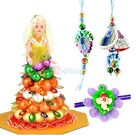 Marvellous 3 Rakhi with Chocolate Doll