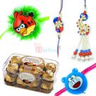 Amazing Rakhis with Ferrero Rocher 16 Chocolates