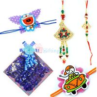 Amazing Chocolate Rakhi Family Gift