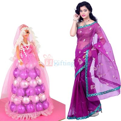 Barbie sarees hot sale