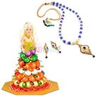 Beautiful Necklace Earings with Chocolate Doll