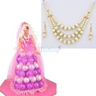 Beautiful Gift of Jewellery and Doll Chocolate