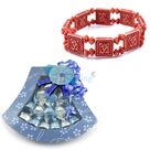 Om Bracelet with Chocolate Bouquet Gift Pack