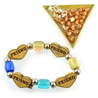 Beautiful Friend Bracelet with Tri Chocolate