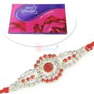 Cadbury Big Celebration with Designer Diamond Rakhi Set