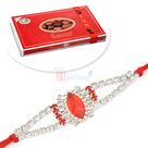 Choco Swiss Carnival Chocolate Box with Red Diamond Rakhi