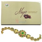Magic Dark Chocolate with Butterscotch and Antique Bracelet Hamper